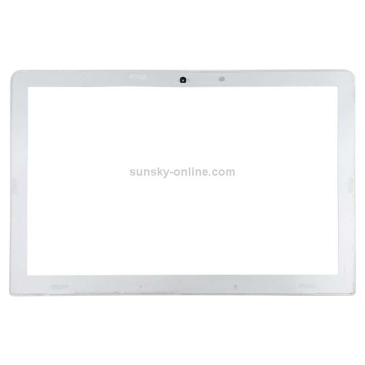 Pantalla LCD Marco de aluminio Cubierta de pantalla de bisel frontal para MacBook Air de 11 pulgadas A1370 A1465 (2010-2015) (Blanco) - 2