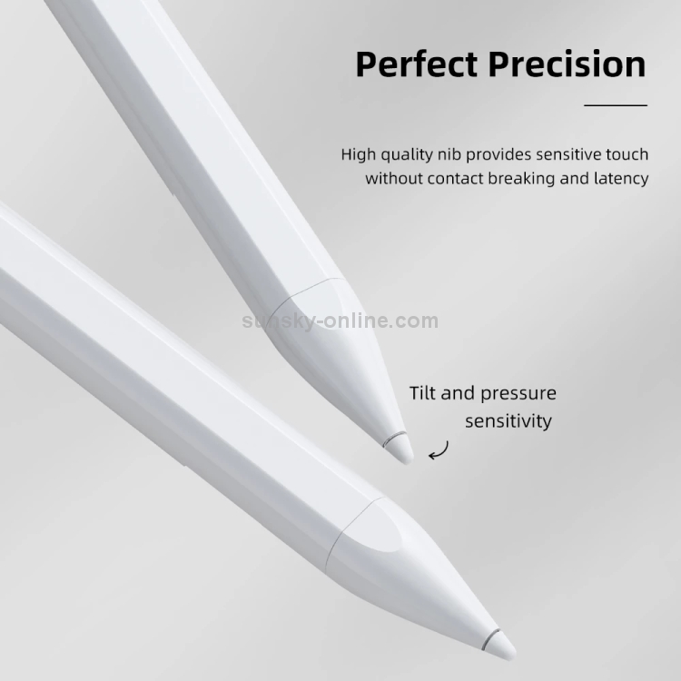 ROCK B02 Pro Active Magnetic Capacitive Stylus Pen (White) ROCK B02 Pro Active Magnetic Capacitive Stylus Pen (White)