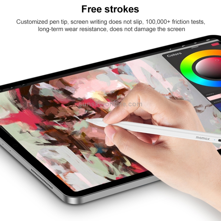 Momax TP6W ONE LINK Active Universal Capacitive Stylus Pen (White) Momax TP6W ONE LINK Active Universal Capacitive Stylus Pen (White)