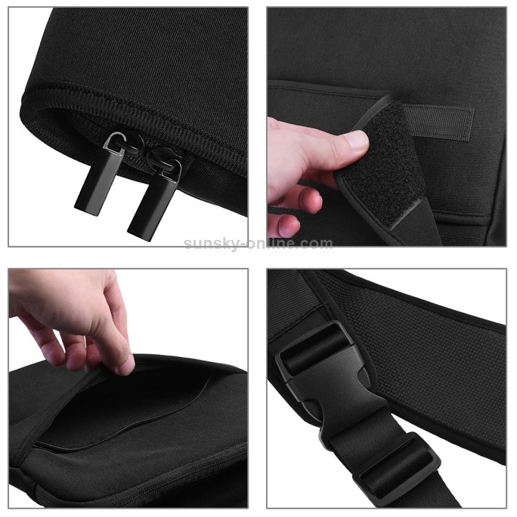 Multi-function Neoprene Shoulder Hand Strap Fashion Business Sleeve Bag Laptop Bag for MacBook 15.4 inch Multi-function Neoprene Shoulder Hand Strap Fashion Business Sleeve Bag Laptop Bag for MacBook 15.4 inch