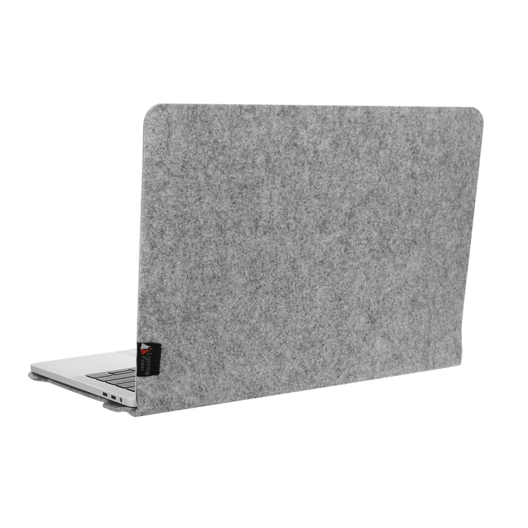 Portable Stylish Business Felt Sleeve Bag Protective Case for MacBook 13.3 inch (Light Grey) Portable Stylish Business Felt Sleeve Bag Protective Case for MacBook 13.3 inch (Light Grey)