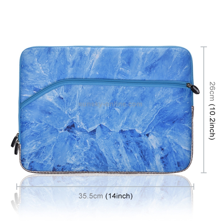 Glacier Marble Pattern Neoprene Fashion Sleeve Bag Laptop Bag for MacBook 13 inch Glacier Marble Pattern Neoprene Fashion Sleeve Bag Laptop Bag for MacBook 13 inch