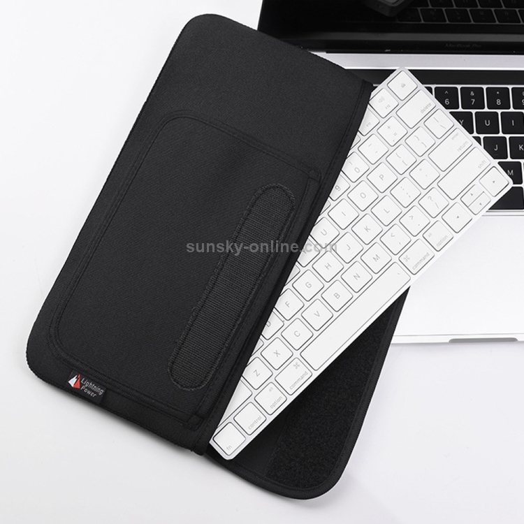 Portable Dust-proof Cover Storage Bag for Apple Magic Mouse 2 and Magic Keyboard 2(Black) Portable Dust-proof Cover Storage Bag for Apple Magic Mouse 2 and Magic Keyboard 2(Black)