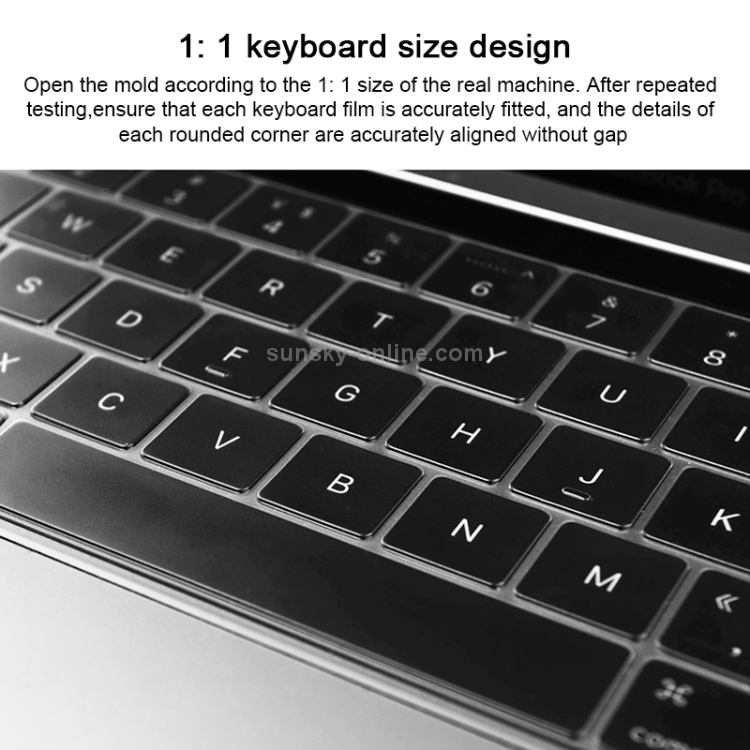 WIWU TPU Keyboard Protector Cover for MacBook 13 inch Touch WIWU TPU Keyboard Protector Cover for MacBook 13 inch Touch