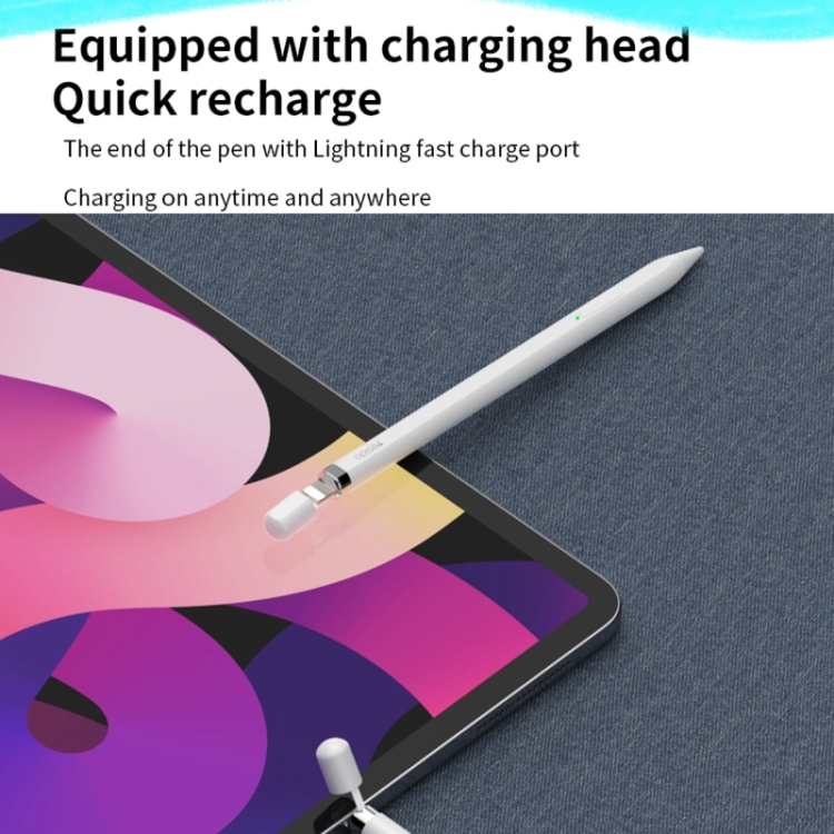 Yesido ST13 Lápiz capacitivo con lápiz óptico inalámbrico Bluetooth multifunción para iPad (blanco) - 7