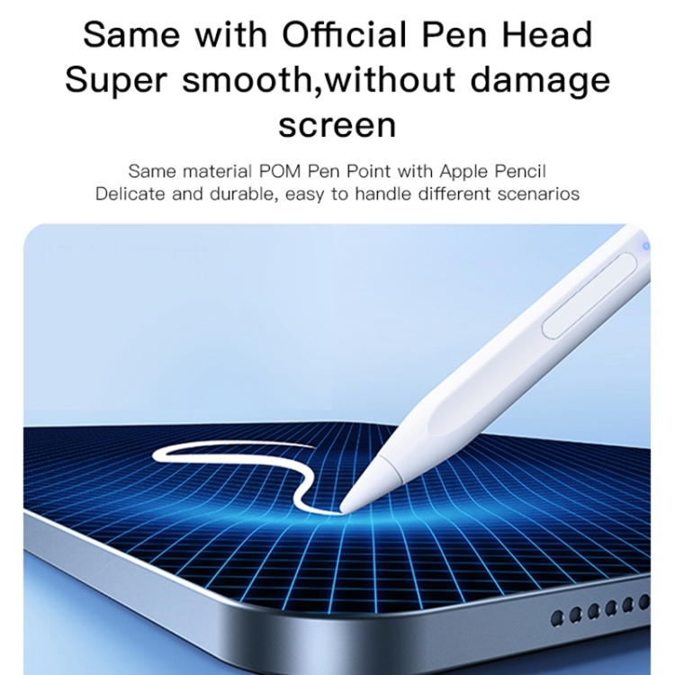 Yesido ST14 Interfaz USB-C / Type-C Lápiz capacitivo multifunción Bluetooth inalámbrico Stylus Pen para iPad (blanco) - 2