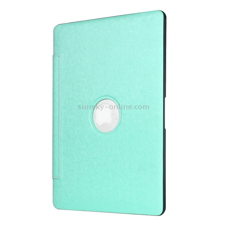 For Macbook Pro Retina 13.3 inch Silk Texture Apple Laptop United PU Protective Case(Green) For Macbook Pro Retina 13.3 inch Silk Texture Apple Laptop United PU Protective Case(Green)
