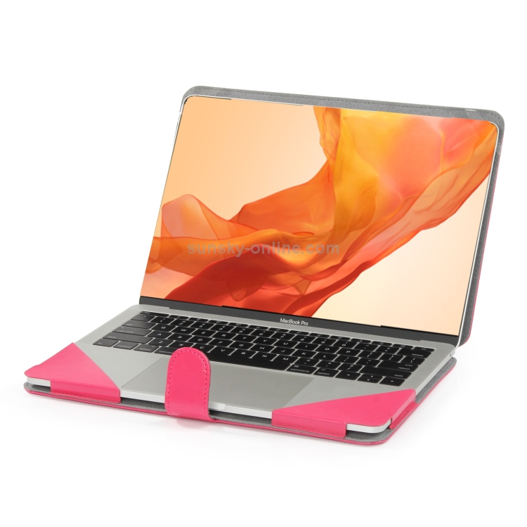Crazy Horse Texture Horizontal Flip Leather Case for MacBook Air 13.3 inch A1932 (2018) & A2179 (2020)(Magenta) Crazy Horse Texture Horizontal Flip Leather Case for MacBook Air 13.3 inch A1932 (2018) & A2179 (2020)(Magenta)