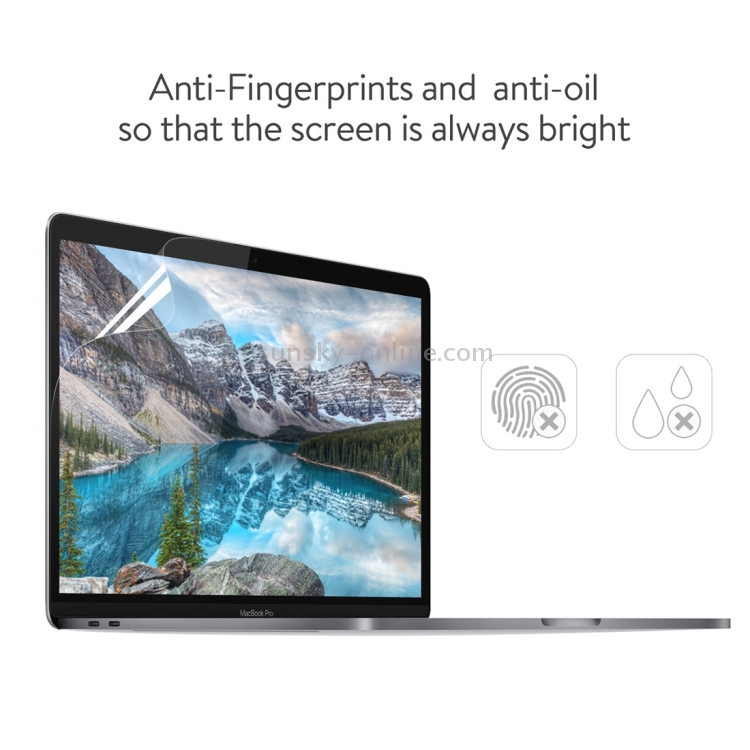 Bsaeus For New MacBook Pro 15 inch Ultra-Thin HD Transparent Screen Protection Film(Transparent) Bsaeus For New MacBook Pro 15 inch Ultra-Thin HD Transparent Screen Protection Film(Transparent)