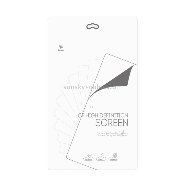 Bsaeus For New MacBook Pro 15 inch Ultra-Thin HD Transparent Screen Protection Film(Transparent) Bsaeus For New MacBook Pro 15 inch Ultra-Thin HD Transparent Screen Protection Film(Transparent)