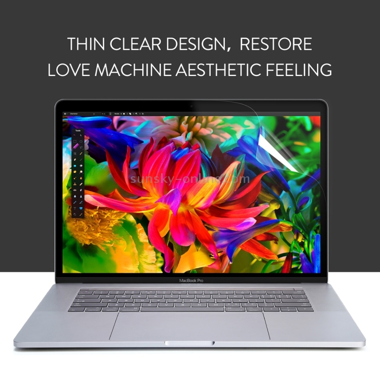 Bsaeus For New MacBook Pro 15 inch Ultra-Thin HD Transparent Screen Protection Film(Transparent) Bsaeus For New MacBook Pro 15 inch Ultra-Thin HD Transparent Screen Protection Film(Transparent)