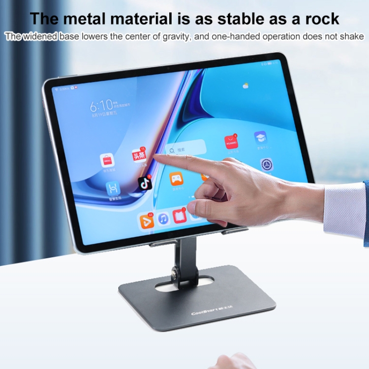 CoolStart Small Dynamo Aluminum Tablet Stand (Silver) CoolStart Small Dynamo Aluminum Tablet Stand (Silver)