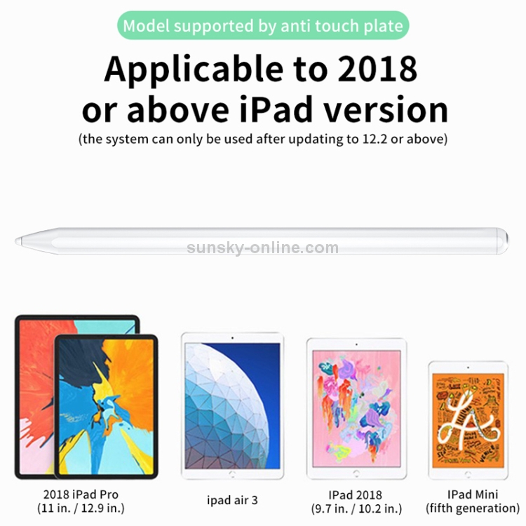 WIWU Pencil Pro For iPad 2018 and above Version Tablet PC Capacitive Stylus, Support Magnetic Charging WIWU Pencil Pro For iPad 2018 and above Version Tablet PC Capacitive Stylus, Support Magnetic Charging