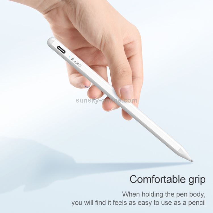 WIWU Pencil X For iPad 2018 or 2019 above Version Tablet PC Magnetic Adsorption Anti-mistouch Capacitive Stylus WIWU Pencil X For iPad 2018 or 2019 above Version Tablet PC Magnetic Adsorption Anti-mistouch Capacitive Stylus