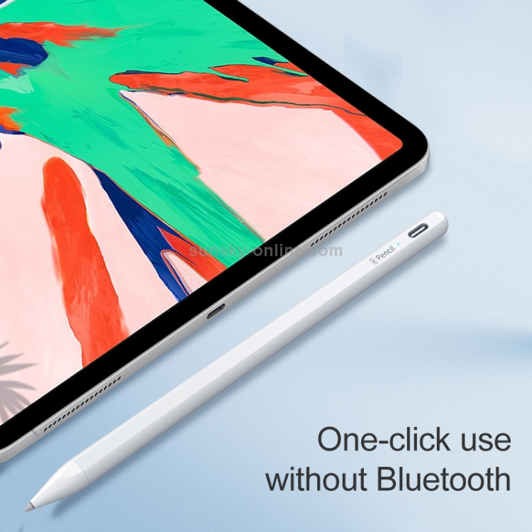 WIWU Pencil X For iPad 2018 or 2019 above Version Tablet PC Magnetic Adsorption Anti-mistouch Capacitive Stylus WIWU Pencil X For iPad 2018 or 2019 above Version Tablet PC Magnetic Adsorption Anti-mistouch Capacitive Stylus