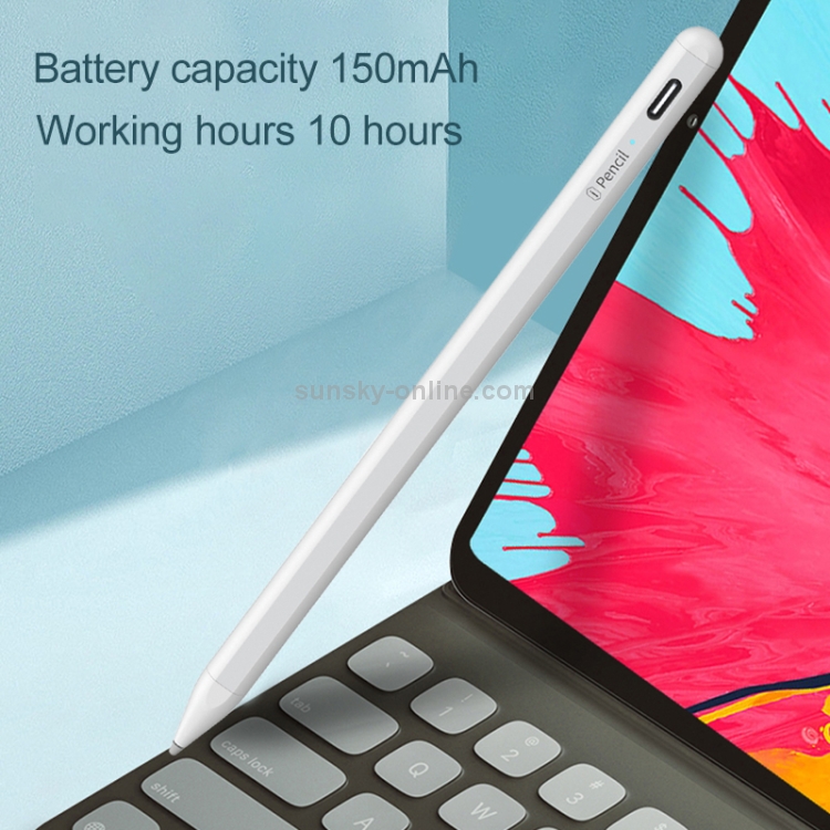 WIWU Pencil X For iPad 2018 or 2019 above Version Tablet PC Magnetic Adsorption Anti-mistouch Capacitive Stylus WIWU Pencil X For iPad 2018 or 2019 above Version Tablet PC Magnetic Adsorption Anti-mistouch Capacitive Stylus