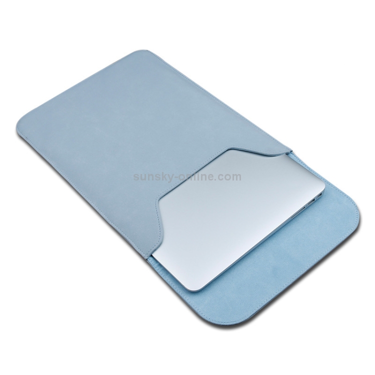Matte Leather Laptop Inner Bag for Macbook Air / Pro Retina 13.3 inch(Sapphire Blue) Matte Leather Laptop Inner Bag for Macbook Air / Pro Retina 13.3 inch(Sapphire Blue)