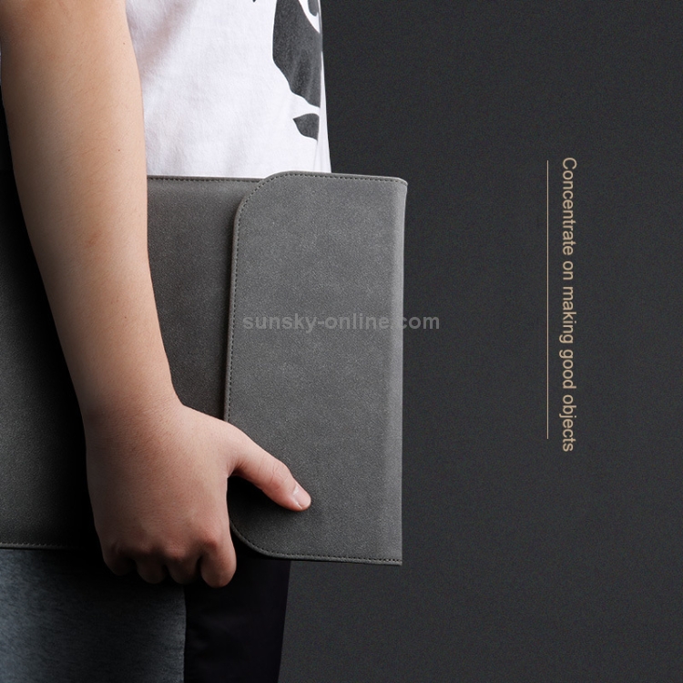 Matte Leather Laptop Inner Bag for Macbook Air / Pro Retina 13.3 inch(Sapphire Blue) Matte Leather Laptop Inner Bag for Macbook Air / Pro Retina 13.3 inch(Sapphire Blue)