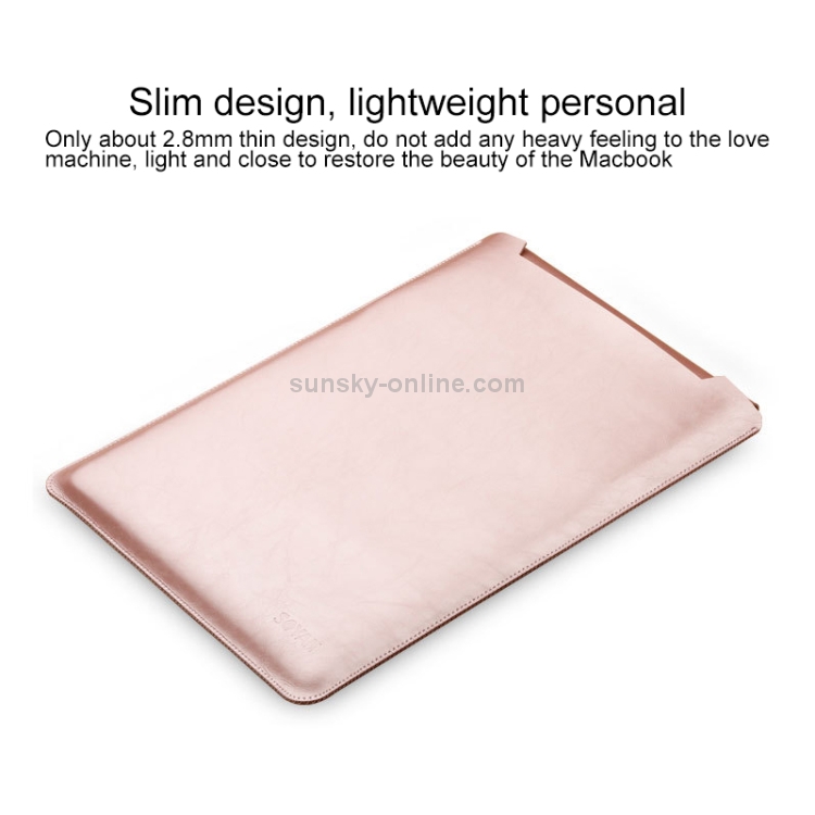 Laptop Microfiber Leather Inner Bag for MacBook Air 13.3 inch (Light Brown) Laptop Microfiber Leather Inner Bag for MacBook Air 13.3 inch (Light Brown)