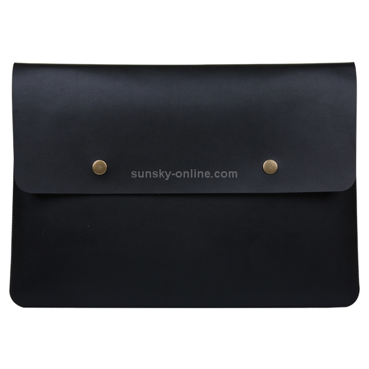 Flip Cover Laptop Microfiber Leather Inner Bag for MacBook 12 inch (Black) Flip Cover Laptop Microfiber Leather Inner Bag for MacBook 12 inch (Black)