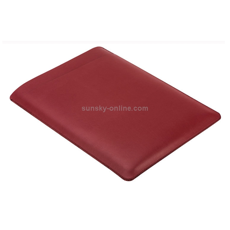 Laptop PU Leather Double Inner Bag for MacBook Pro 13.3 inch A1708 (2016 - 2017) / A1706 (2016 - 2017) (Red) Laptop PU Leather Double Inner Bag for MacBook Pro 13.3 inch A1708 (2016 - 2017) / A1706 (2016 - 2017) (Red)