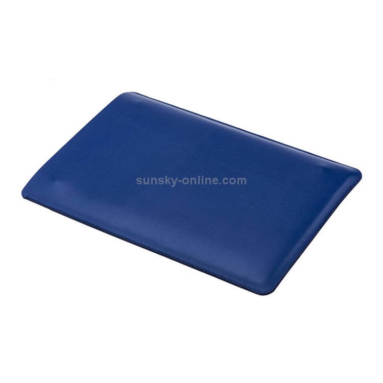 Laptop PU Leather Double Inner Bag for MacBook Pro 15.4 inch A1707 (2016 - 2017)(Blue) Laptop PU Leather Double Inner Bag for MacBook Pro 15.4 inch A1707 (2016 - 2017)(Blue)