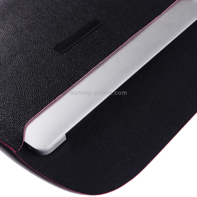 ENKAY Cross-Section Ultra-light Ultra-thin PU Leather Liner Bag Computer Bag Protective Leather Case for MacBook 12-inch (Black) ENKAY Cross-Section Ultra-light Ultra-thin PU Leather Liner Bag Computer Bag Protective Leather Case for MacBook 12-inch (Black)