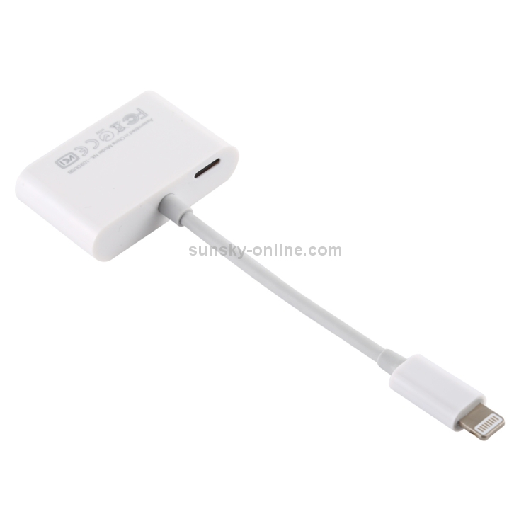 AK109 3 in 1 8 Pin Male to Dual USB Female Port Camera Adapter, Support for iOS 13.0 and Above System AK109 3 in 1 8 Pin Male to Dual USB Female Port Camera Adapter, Support for iOS 13.0 and Above System