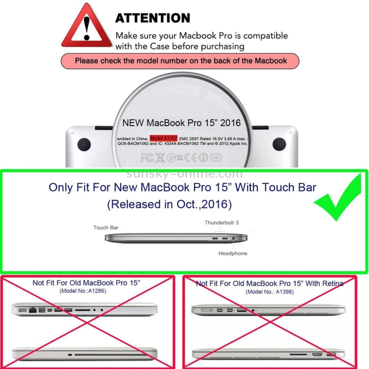 ENKAY Hat-Prince 2 in 1 Frosted Hard Shell Plastic Protective Case + Europe Version Ultra-thin TPU Keyboard Protector Cover for 2016 MacBook Pro 15.4 Inch with Touch Bar (A1707) (Red) ENKAY Hat-Prince 2 in 1 Frosted Hard Shell Plastic Protective Case + Europe Version Ultra-thin TPU Keyboard Protector Cover for 2016 MacBook Pro 15.4 Inch with Touch Bar (A1707) (Red)