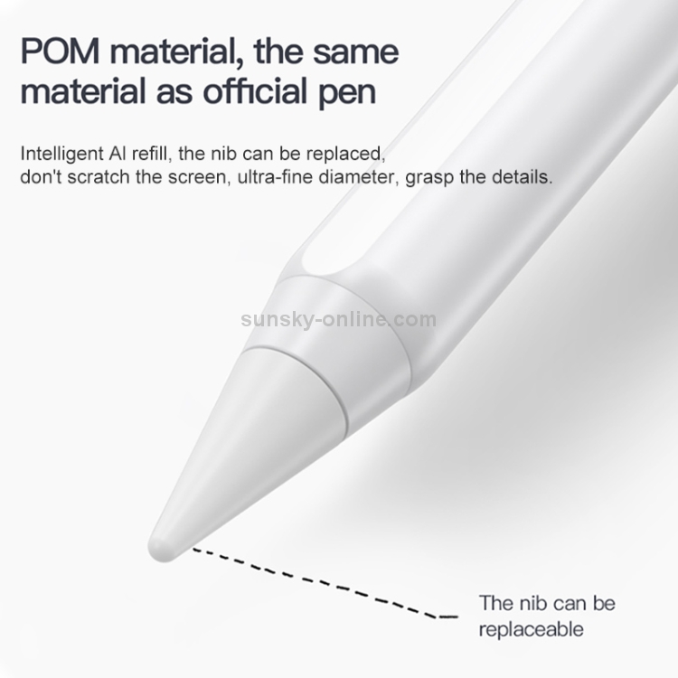 TOTUDESIGN FGCO-002 Glory Series For iPad Dedicated Capacitor Touch Pen Stylus Pen with Type-C Cable + Spare Nib TOTUDESIGN FGCO-002 Glory Series For iPad Dedicated Capacitor Touch Pen Stylus Pen with Type-C Cable + Spare Nib