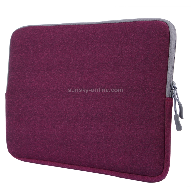 For Macbook Air 11.6 inch & Macbook 12 inch Universal Laptop Bag Soft Portable Package Pouch (Purple) For Macbook Air 11.6 inch & Macbook 12 inch Universal Laptop Bag Soft Portable Package Pouch (Purple)