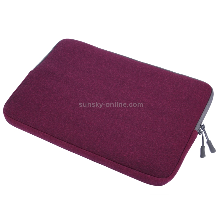 For Macbook Air 11.6 inch & Macbook 12 inch Universal Laptop Bag Soft Portable Package Pouch (Purple) For Macbook Air 11.6 inch & Macbook 12 inch Universal Laptop Bag Soft Portable Package Pouch (Purple)