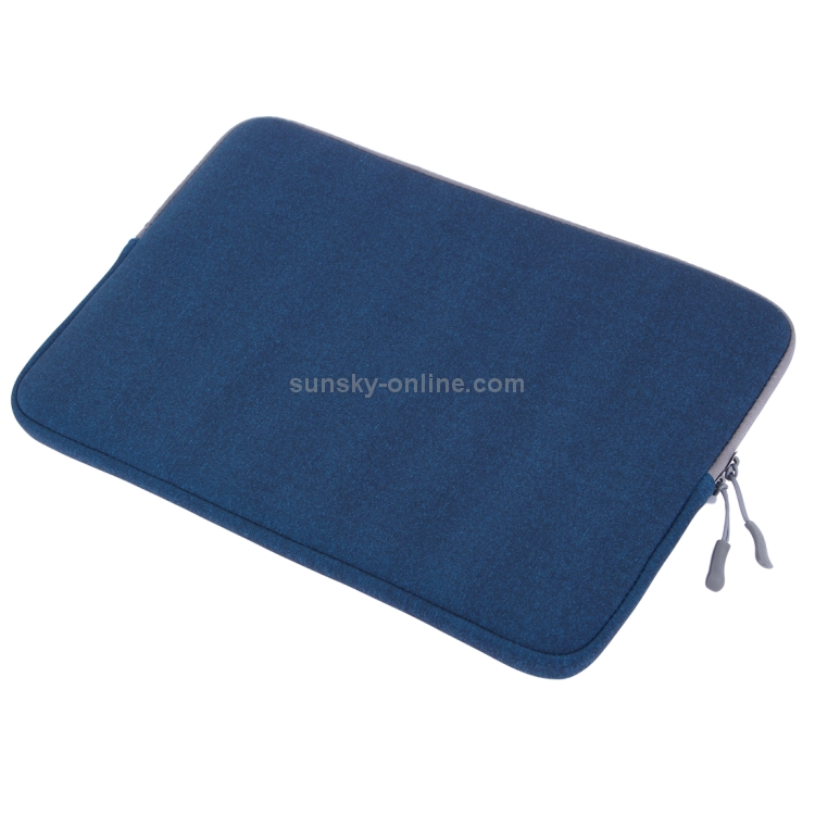 For Macbook Pro 13.3 inch Laptop Bag Soft Portable Package Pouch (Blue) For Macbook Pro 13.3 inch Laptop Bag Soft Portable Package Pouch (Blue)