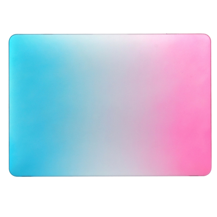 Laptop Rainbow Pattern PC Protective Case for MacBook Pro 15.4 inch A1990 (2018) (Blue + Magenta) Laptop Rainbow Pattern PC Protective Case for MacBook Pro 15.4 inch A1990 (2018) (Blue + Magenta)