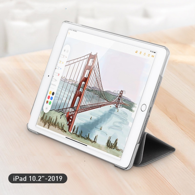 For iPad 10.2 2021 / 2020 / 2019 MOMAX PC + PU Horizontal Flip Leather Case with Holder & Sleep / Wake-up Function (Black) For iPad 10.2 2021 / 2020 / 2019 MOMAX PC + PU Horizontal Flip Leather Case with Holder & Sleep / Wake-up Function (Black)