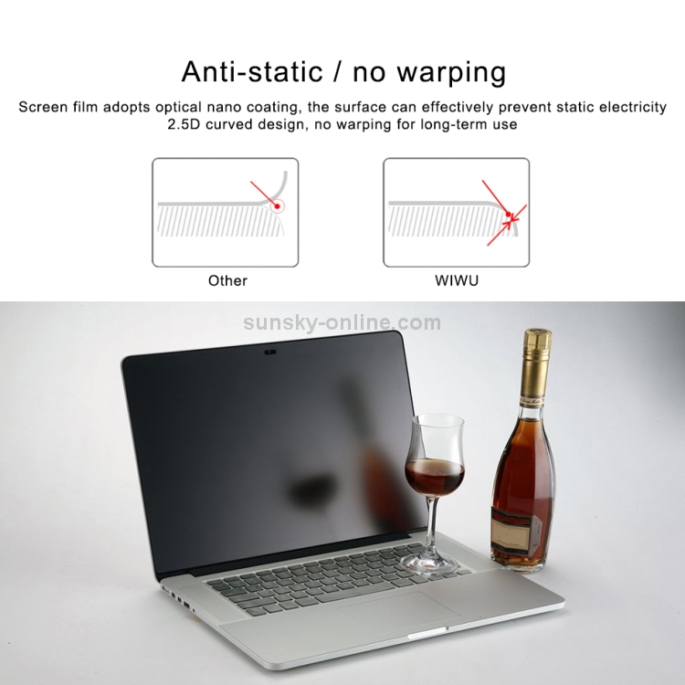 WIWU HD PET Scratch-proof Screen Protector for MacBook Air 13.3 inch WIWU HD PET Scratch-proof Screen Protector for MacBook Air 13.3 inch