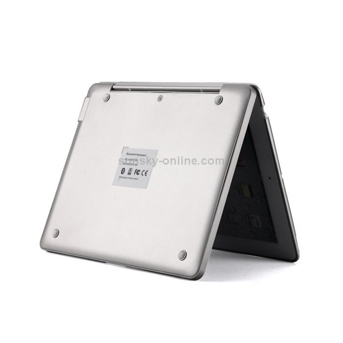 P2095 For iPad 4 / 3 / 2 Laptop Version Aluminum Alloy Bluetooth Keyboard Tablet Case(Silver) P2095 For iPad 4 / 3 / 2 Laptop Version Aluminum Alloy Bluetooth Keyboard Tablet Case(Silver)