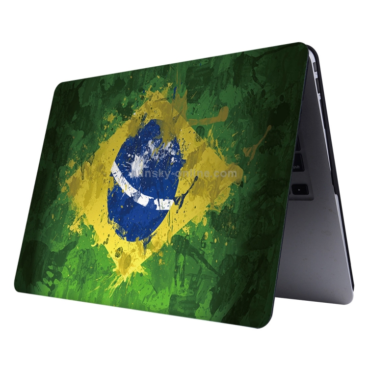RS-302 Colorful Printing Laptop Plastic Protective Case for MacBook Air 13.3 inch A1932 (2018) / A2179 (2020)
