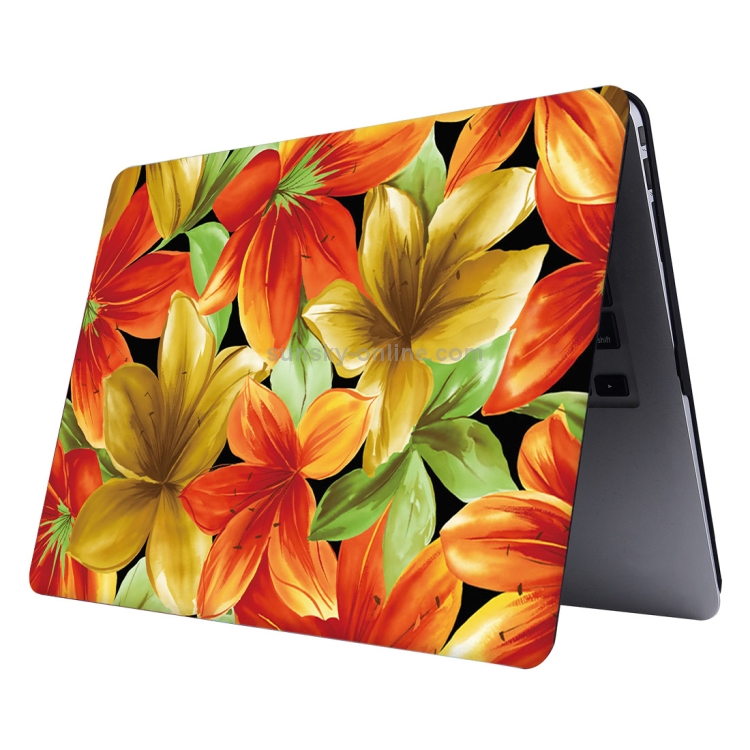 RS-702 Colorful Printing Laptop Plastic Protective Case for MacBook Air 13.3 inch A1932 (2018) / A2179 (2020)