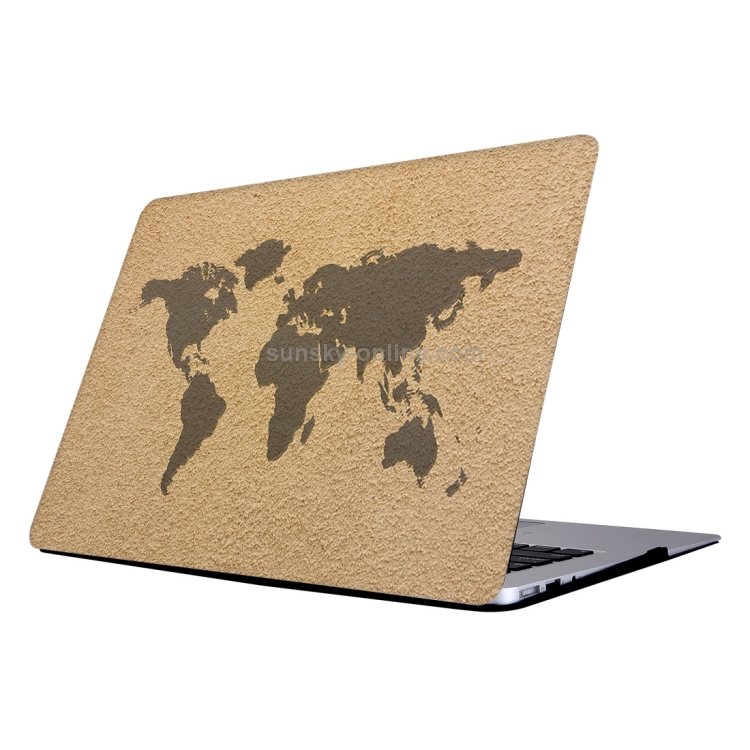 RS-114 Colorful Printing Laptop Plastic Protective Case for Macbook Retina 12 inch A1931 / A1534