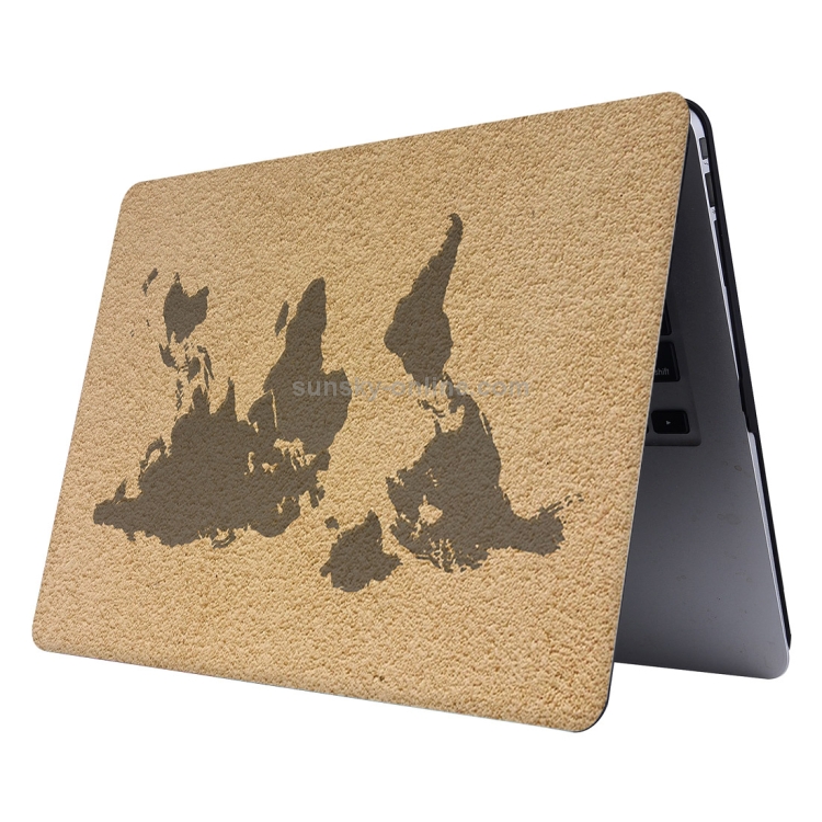 RS-114 Colorful Printing Laptop Plastic Protective Case for Macbook Retina 12 inch A1931 / A1534