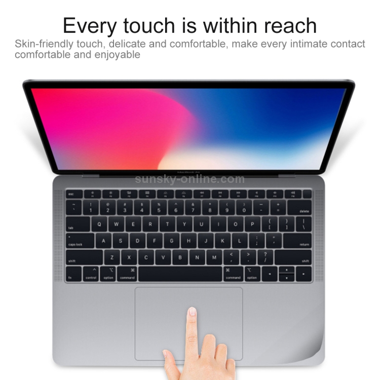 Palm & Trackpad Protector Sticker for MacBook Pro 15 (A1286) (Silver)