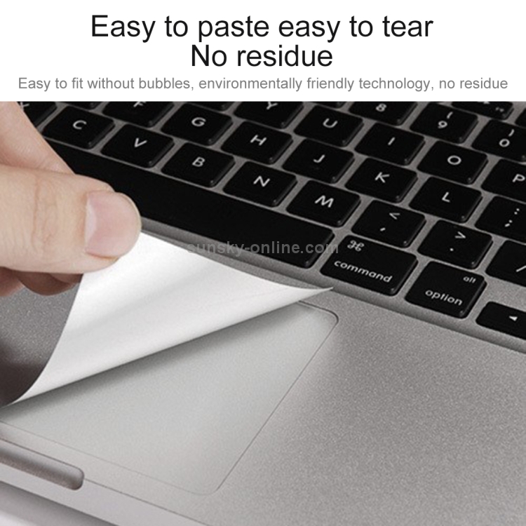 Palm & Trackpad Protector Sticker for MacBook Pro 15 (A1286) (Silver)