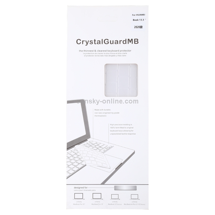 For Huawei MateBook 13.3 inch (2020) Laptop Crystal Keyboard Protective Film For Huawei MateBook 13.3 inch (2020) Laptop Crystal Keyboard Protective Film