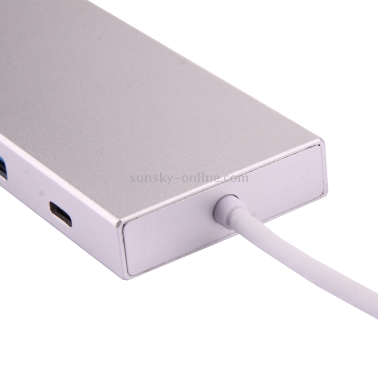 USB-C / Type-C 3.1 to HDMI & 3 x USB 3.0 & TF Card Slot & SD Card Slot Adapter USB-C / Type-C 3.1 to HDMI & 3 x USB 3.0 & TF Card Slot & SD Card Slot Adapter