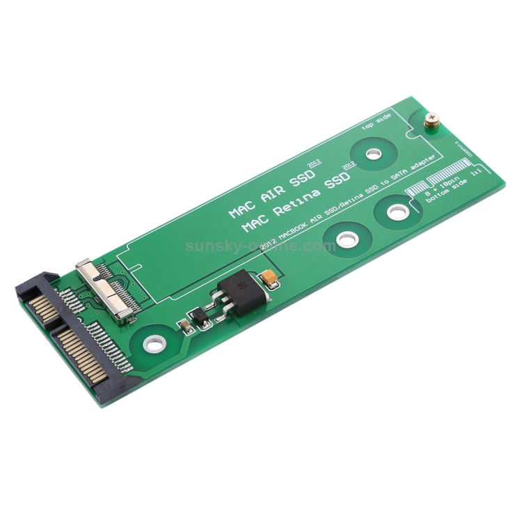 Adaptador SSD a SATA para Macbook Air de 11,6 pulgadas A1465 (2012) y 13,3 pulgadas A1462 (2012) - 3