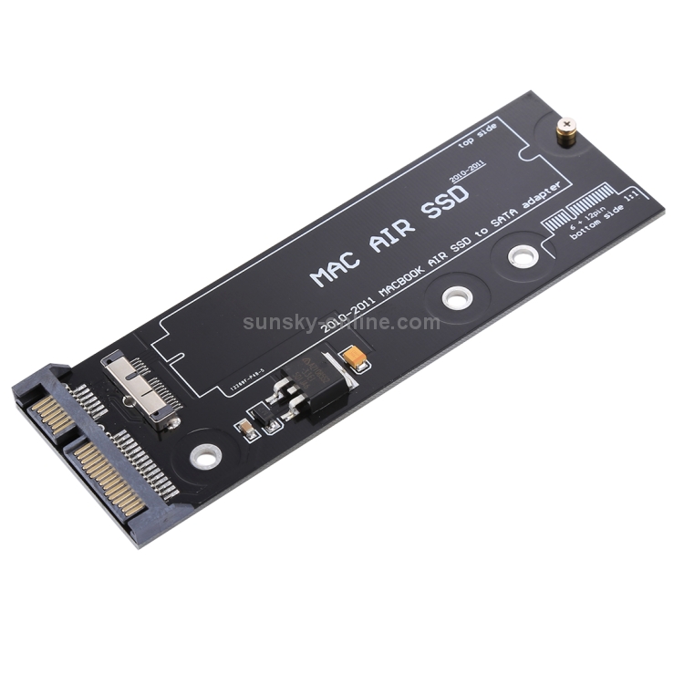 Adaptador SSD a SATA para Macbook Air 11,6 pulgadas A1370 (2010-2011) y 13,3 pulgadas A1369 (2010-2011) - 3