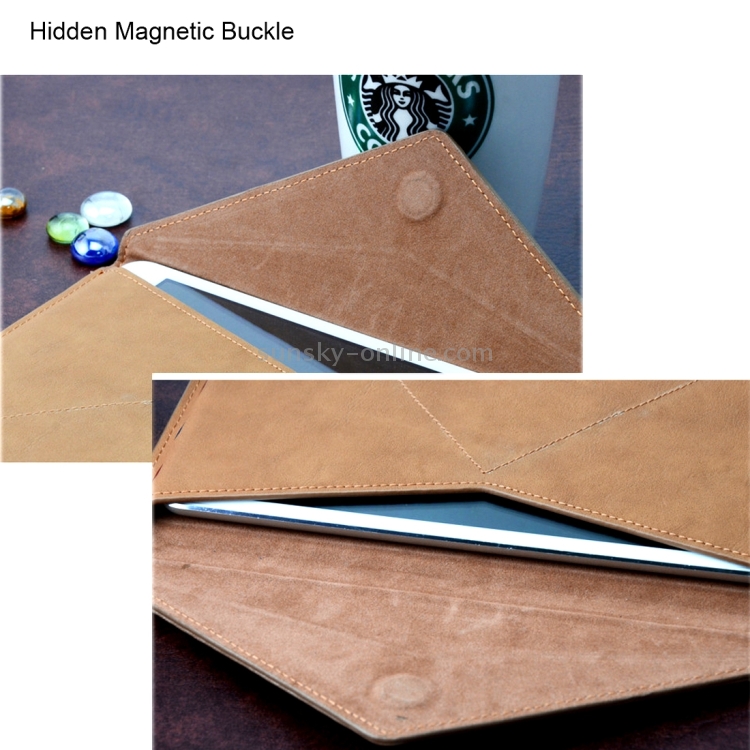 SWISH Universal Envelope Style Earth Stamp Leather Case for Macbook 11.6 / 12 inch, Size: 33.5 x 22 cm SWISH Universal Envelope Style Earth Stamp Leather Case for Macbook 11.6 / 12 inch, Size: 33.5 x 22 cm