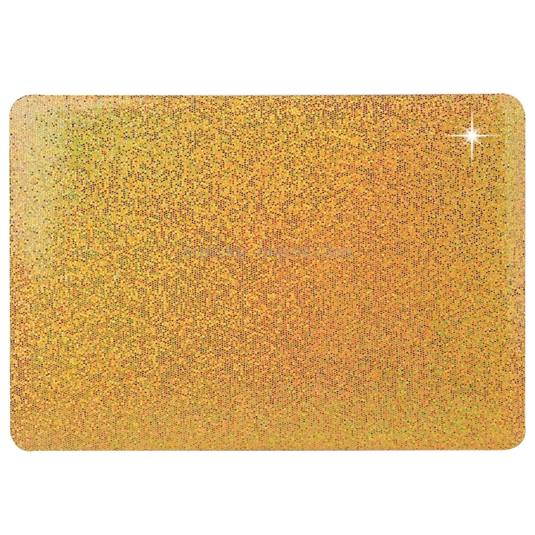 For Macbook Pro Retina 13.3 inch (Late 2013 - 2014) A1245 & A1502 / ME865 / ME864 / ME866 / MGX72 / MGX82 Glitter Powder Laptop PC Protective Case (Gold) For Macbook Pro Retina 13.3 inch (Late 2013 - 2014) A1245 & A1502 / ME865 / ME864 / ME866 / MGX72 / MGX82 Glitter Powder Laptop PC Protective Case (Gold)