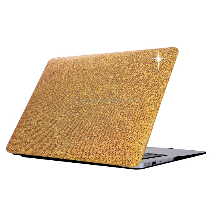For Macbook Pro Retina 13.3 inch (Late 2013 - 2014) A1245 & A1502 / ME865 / ME864 / ME866 / MGX72 / MGX82 Glitter Powder Laptop PC Protective Case (Gold) For Macbook Pro Retina 13.3 inch (Late 2013 - 2014) A1245 & A1502 / ME865 / ME864 / ME866 / MGX72 / MGX82 Glitter Powder Laptop PC Protective Case (Gold)